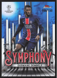 Ousmane Dembélé, Kartička, Topps Finest UEFA Club Competitions 2024-2025, LIMIT