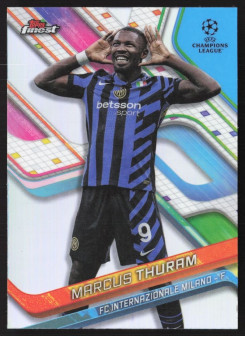 Marcus Thuram, Kartička, Topps Finest UEFA Club Competitions 2024-2025, Refractor