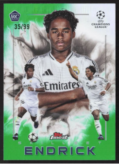 Endrick, Kartička, Topps Finest UEFA Club Competitions 2024-2025, LIMIT