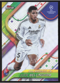 Jude Bellingham, Kartička, Topps Finest UEFA Club Competitions 2024-2025, Refractor