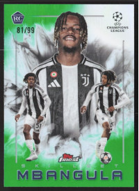Samuel Mbangula, Kartička, Topps Finest UEFA Club Competitions 2024-2025, LIMIT