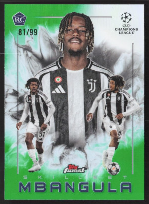Samuel Mbangula, Card, Topps Finest UEFA Club Competitions 2024-2025, LIMIT