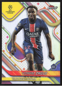 Yoram Zague, Kartička, Topps Finest UEFA Club Competitions 2024-2025, Refractor