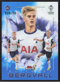Lucas Bergvall, Kartička, Topps Finest UEFA Club Competitions 2024-2025, LIMIT