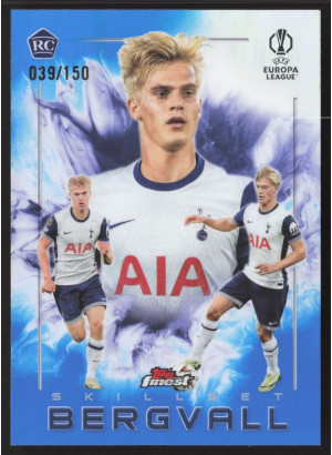 Lucas Bergvall, Card, Topps Finest UEFA Club Competitions 2024-2025, LIMIT