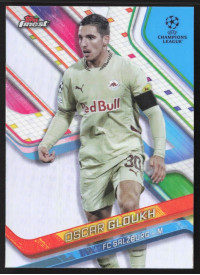 Oscar Gloukh, Kartička, Topps Finest UEFA Club Competitions 2024-2025, Refractor