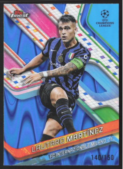 Lautaro Martínez, Kartička, Topps Finest UEFA Club Competitions 2024-2025, LIMIT