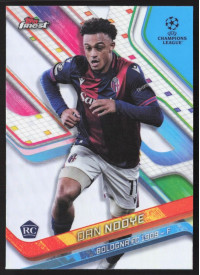Dan Ndoye, Kartička, Topps Finest UEFA Club Competitions 2024-2025, Refractor
