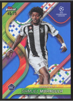 Samuel Mbangula, Kartička, Topps Finest UEFA Club Competitions 2024-2025, LIMIT