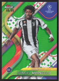Samuel Mbangula, Kartička, Topps Finest UEFA Club Competitions 2024-2025, LIMIT