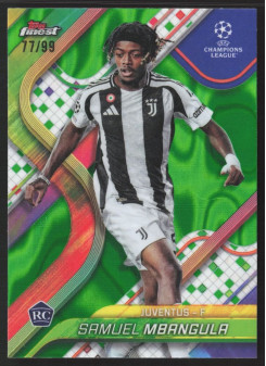 Samuel Mbangula, Kartička, Topps Finest UEFA Club Competitions 2024-2025, LIMIT