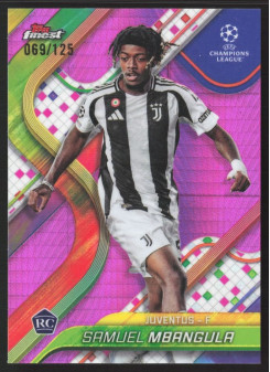 Samuel Mbangula, Kartička, Topps Finest UEFA Club Competitions 2024-2025, LIMIT