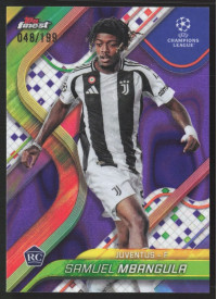 Samuel Mbangula, Kartička, Topps Finest UEFA Club Competitions 2024-2025, LIMIT