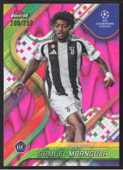 Samuel Mbangula, Kartička, Topps Finest UEFA Club Competitions 2024-2025, LIMIT