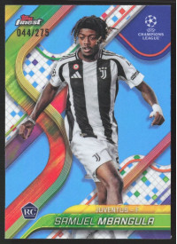 Samuel Mbangula, Kartička, Topps Finest UEFA Club Competitions 2024-2025, LIMIT