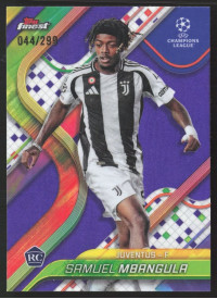 Samuel Mbangula, Kartička, Topps Finest UEFA Club Competitions 2024-2025, LIMIT