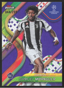 Samuel Mbangula, Kartička, Topps Finest UEFA Club Competitions 2024-2025, LIMIT