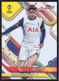 Mikey Moore, Kartička, Topps Finest UEFA Club Competitions 2024-2025, Refractor