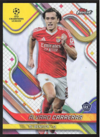 Álvaro Carreras, Kartička, Topps Finest UEFA Club Competitions 2024-2025, Refractor