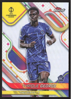 Tyrique George, Kartička, Topps Finest UEFA Club Competitions 2024-2025, Refractor