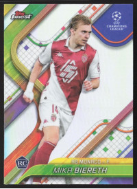 Mika Biereth, Kartička, Topps Finest UEFA Club Competitions 2024-2025, Refractor