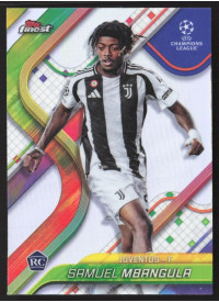 Samuel Mbangula, Kartička, Topps Finest UEFA Club Competitions 2024-2025, Refractor