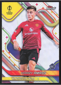 Harry Amass, Kartička, Topps Finest UEFA Club Competitions 2024-2025, Refractor