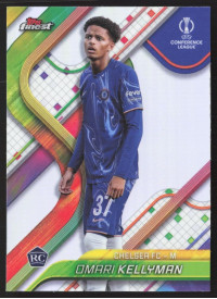 Omari Kellyman, Kartička, Topps Finest UEFA Club Competitions 2024-2025, Refractor