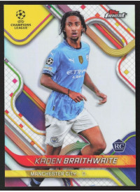 Kaden Braithwaite, Kartička, Topps Finest UEFA Club Competitions 2024-2025, Refractor