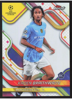 Kaden Braithwaite, Kartička, Topps Finest UEFA Club Competitions 2024-2025, Refractor