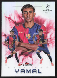 Lamine Yamal, Kartička, Topps Finest UEFA Club Competitions 2024-2025
