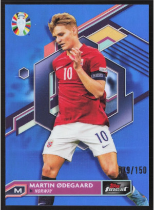 Martin Ødegaard, Card, 2024 Topps Finest Road to UEFA Euro , LIMIT