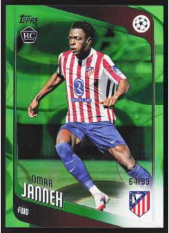 Omar Janneh, Kartička, 2025-26 Topps UEFA Club Competitions, LIMIT