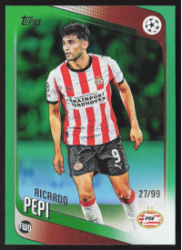 Ricardo Pepi, Kartička, 2025-26 Topps UEFA Club Competitions, LIMIT Ricardo Pepi, Kartička, 2025-26 Topps UEFA Club Competitions, LIMIT