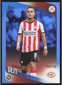 Sergiño Dest, Kartička, 2025-26 Topps UEFA Club Competitions, LIMIT