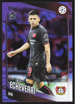 Claudio Echeverri, Card, 2025-26 Topps UEFA Club Competitions, LIMIT