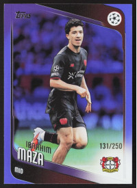 Ibrahim Maza, Kartička, 2025-26 Topps UEFA Club Competitions, LIMIT