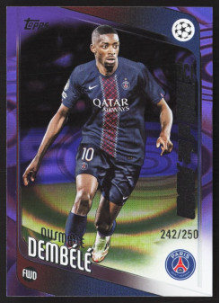 Ousmane Dembélé, Card, 2025-26 Topps UEFA Club Competitions, LIMIT