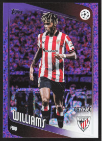 Nico Williams, Card, 2025-26 Topps UEFA Club Competitions, LIMIT