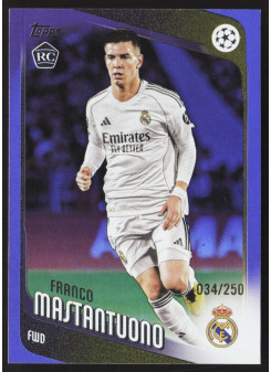 Franco Mastantuono, Card, 2025-26 Topps UEFA Club Competitions, LIMIT