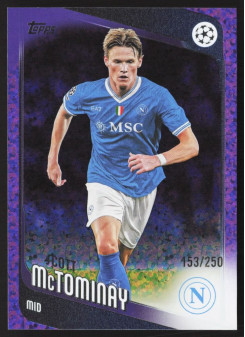 Scott McTominay, Kartička, 2025-26 Topps UEFA Club Competitions, LIMIT
