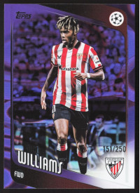 Nico Williams, Card, 2025-26 Topps UEFA Club Competitions, LIMIT