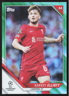 Harvey Elliott, Kartička, 2021-22 Topps UEFA Champions League, LIMIT