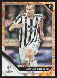 Giorgio Chiellini, Kartička, 2021-22 Topps UEFA Champions League, LIMIT