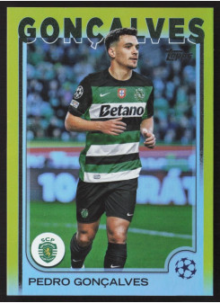 Pedro Gonçalves, Kartička, Topps UEFA Club Competitions 2024-25, LIMIT