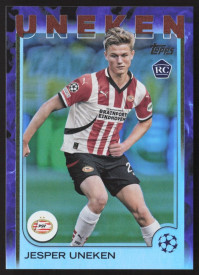 Jesper Uneken, Card, Topps UEFA Club Competitions 2024-25, LIMIT