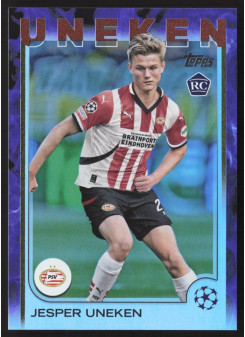 Jesper Uneken, Card, Topps UEFA Club Competitions 2024-25, LIMIT