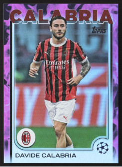 Davide Calabria, Card, Topps UEFA Club Competitions 2024-25, LIMIT