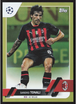 Sandro Tonali, Card, 2022-23 Topps UEFA Club Competitions, LIMIT