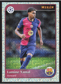 Lamine Yamal, Kartička, 2024-25 Topps Merlin UEFA Club Competitions, Mojo
